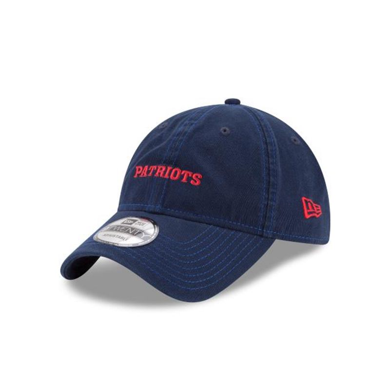 NFL New England Patriots Solid Team Hit 9Twenty Adjustable (OCI8136) - Blue New Era Caps